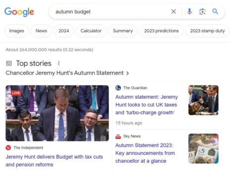 Latest Google updates have led to massive traffic changes for news websites