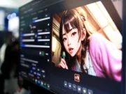 A close-up taken in November 2023 of a monitor displaying an AI-generated image created by Stable Diffusion, the AI image generation engine of Stability.ai. Picture: Shutterstock/TY Lim